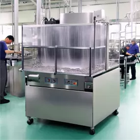 How ultrasonic cleaning reduces labor in small-parts manufacturing