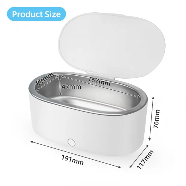 Portable Ultrasonic Glasses Cleaner