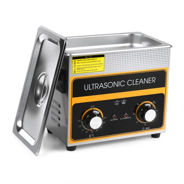 3.2L Mechanical Knob Control Timer Heater Adjustable Ultrasonic Cleaner