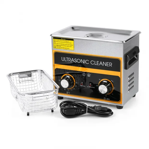 3.2L Mechanical Knob Control Timer Heater Adjustable Ultrasonic Cleaner
