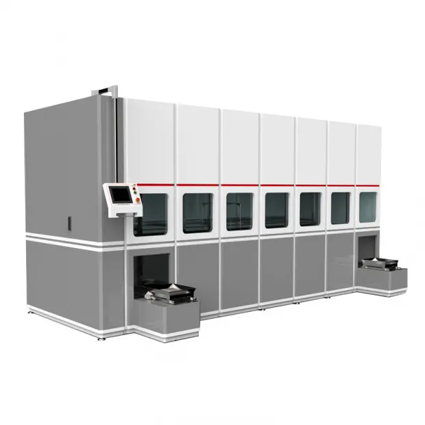 77-960L Fully Automatic Industrial Ultrasonic Cleaner with Conveyor & Drying System