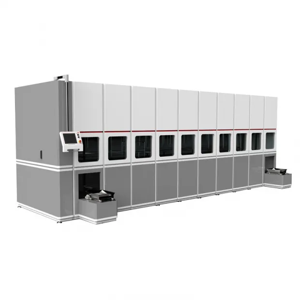 77-960L Fully Automatic Industrial Ultrasonic Cleaner with Conveyor & Drying System