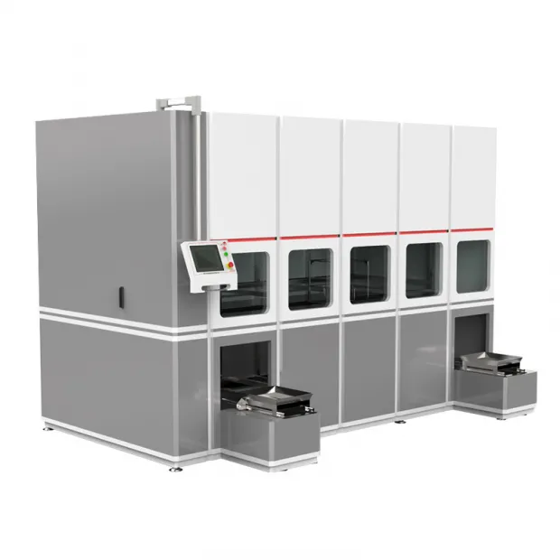 77-960L Fully Automatic Industrial Ultrasonic Cleaner with Conveyor & Drying System