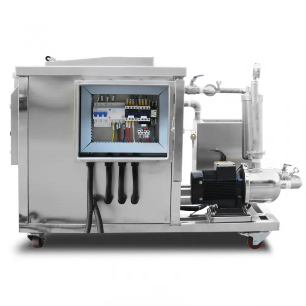 38-1500L Single Tank Automated Ultrasonic Cleaner with Filtration System