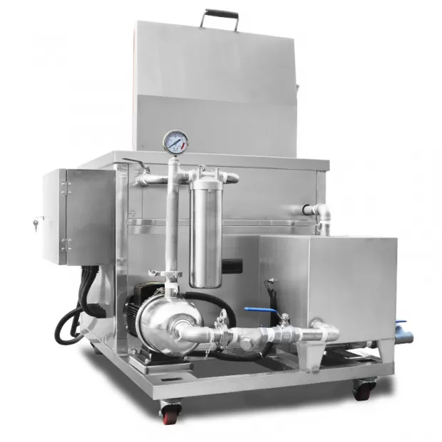 38-1500L Single Tank Automated Ultrasonic Cleaner with Filtration System