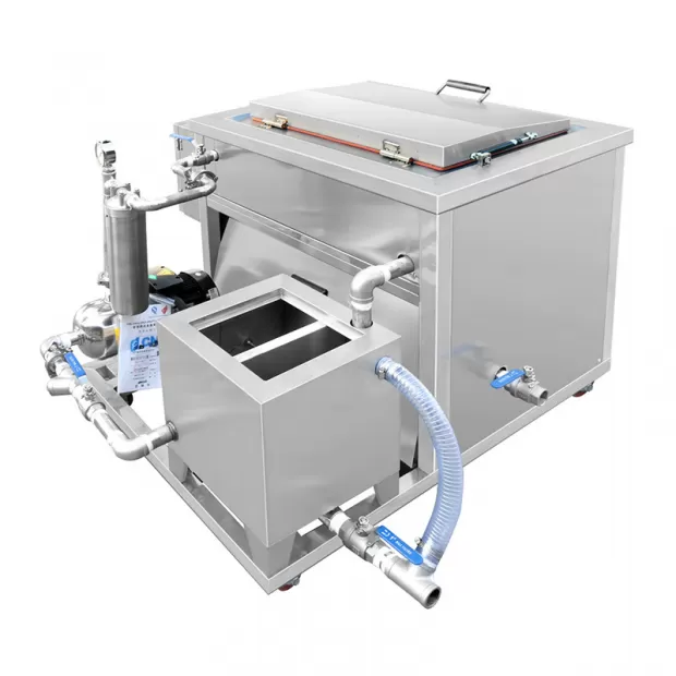 38-1500L Single Tank Automated Ultrasonic Cleaner with Filtration System