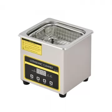 1.3L Digital Ultrasonic Cleaner with LCD Display, Timer & Heater for Precision Cleaning