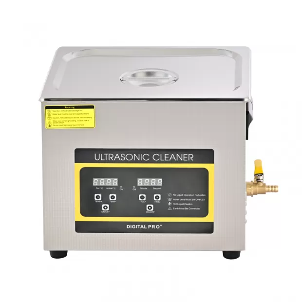 10L Advanced Digital Ultrasonic Cleaner with Programmable Timer & Heater