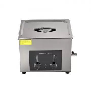 6.5L Mechanical Knob Control Timer Heater Adjustable Benchtop Ultrasonic Cleaner