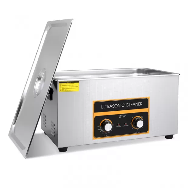 22L Professional Mechanical Ultrasonic Cleaner with Timer & Heater for Commercial Use