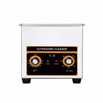 1.3L Manual Knob Control Timer Heater Adjustable Benchtop Ultrasonic Cleaner