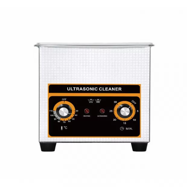 1.3L Manual Knob Control Timer Heater Adjustable Benchtop Ultrasonic Cleaner