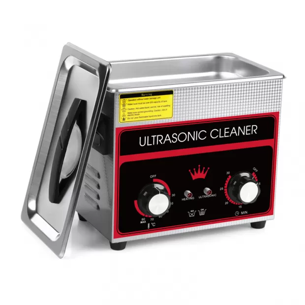 3.2L Mechanical Knob Control Timer Heater Adjustable Ultrasonic Cleaner