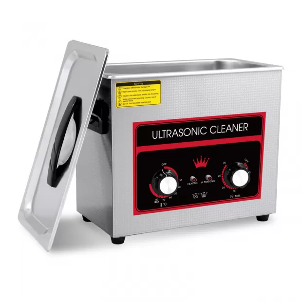 6.5L Heavy-Duty Mechanical Ultrasonic Cleaner with Timer, Heater