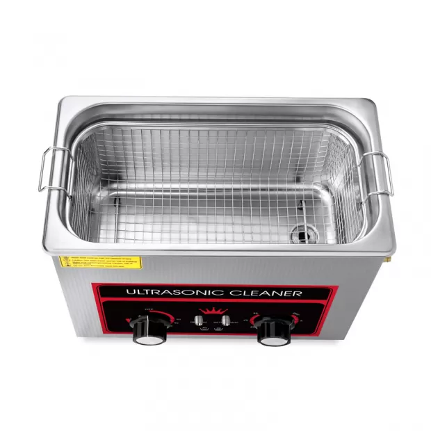 6.5L Heavy-Duty Mechanical Ultrasonic Cleaner with Timer, Heater