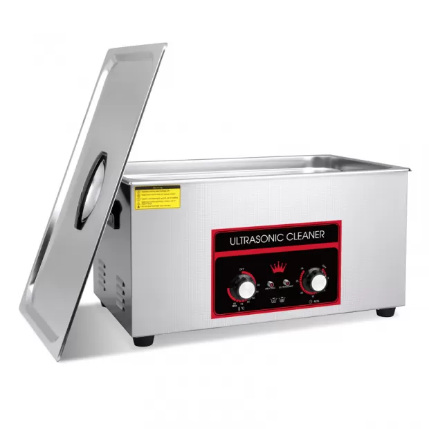 22L Professional Mechanical Ultrasonic Cleaner with Timer & Heater for Commercial Use