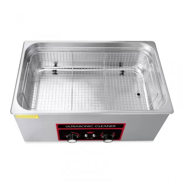 22L Professional Mechanical Ultrasonic Cleaner with Timer & Heater for Commercial Use
