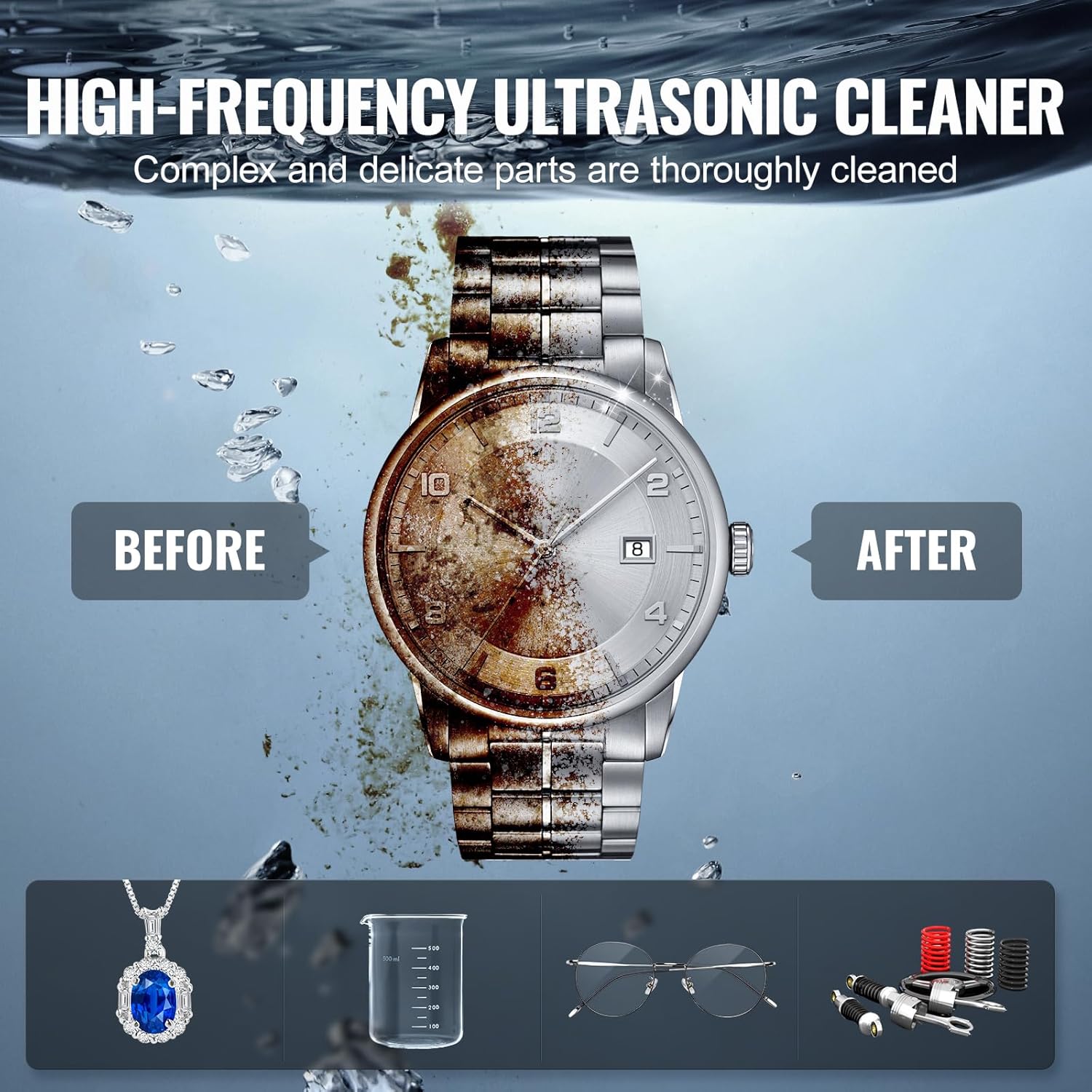 3.2L Mechanical Ultrasonic Cleaner